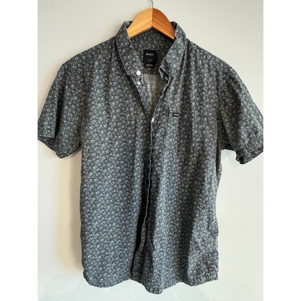 RVCA Floral Button Up